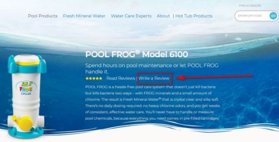 POOLFROG ABG INLINE CYCLER 6100 W/ MINERAL RESERVOIR KING TECHNOLOGY