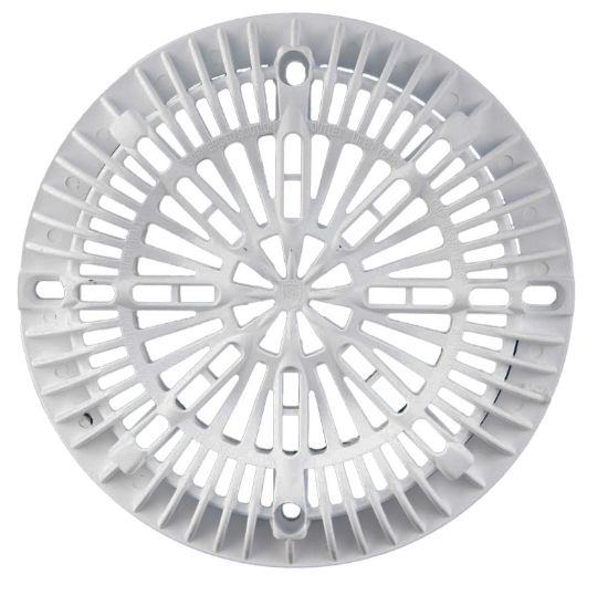 CMP Vinyl Pool Main Drain Ring 8IN Anti Vortex Lid White - 25548-000-000