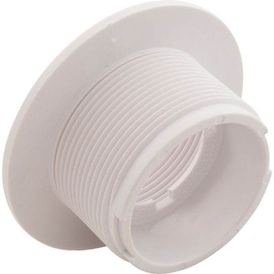 AquaStar Large Wall Fitting with 1 1/2-Inch FPT and Threaded OD White - ES102201