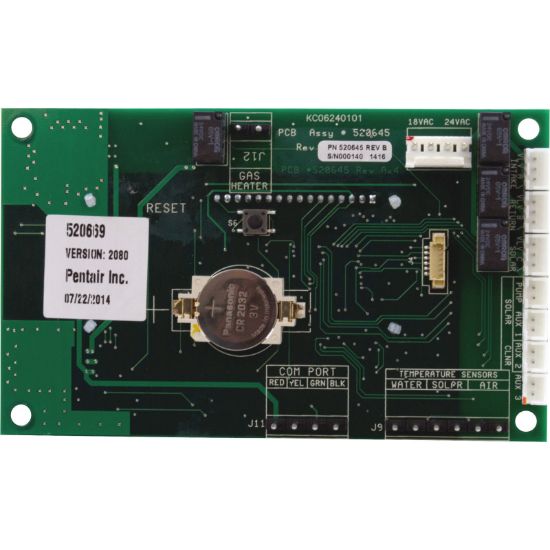 Pentair Suntouch Pool And Spa Circuit Board Pentair - 520645Z