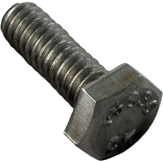 Carvin Pool Equipment Inc. Hex Cap Ss 1/4-20X7/8INLG 4/BAG - 14126734R4
