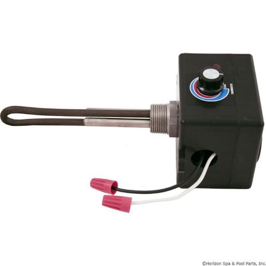 Therm Products ******* Oob ********* Heater Assembly 1INMPT 120 V 1.5KW Threaded 8INL w/ Hl Light Thermostat - 35-16-00145