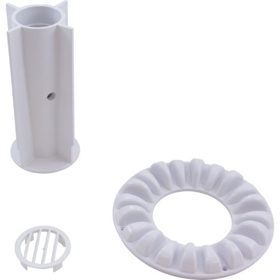 Zodiac Caretaker Leaf-B-Gone Concrete Finishing Kit White Cover Post Grate Caretaker - 4-2-400