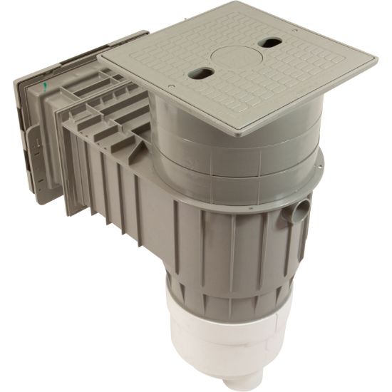 Waterway Standard 1-Piece Fiberglass Inground Ig Skimmer 2In Gray - 540-8617