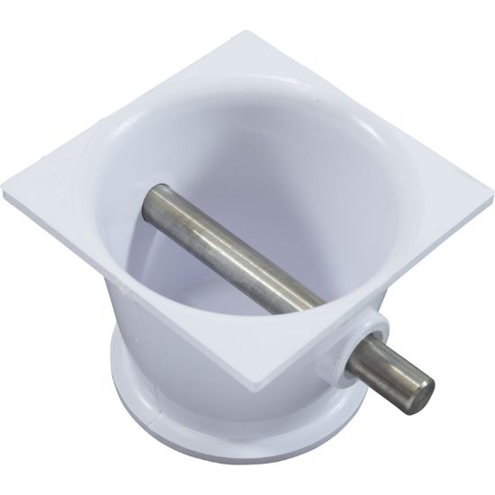 Pentair Rope Anchor Cup With Stainless Bar White - 542044