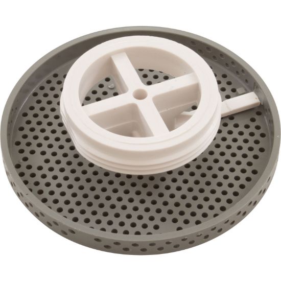 Waterway Lo-pro Suct Cover & Snap Catch Assembly - Gray - 643-4257