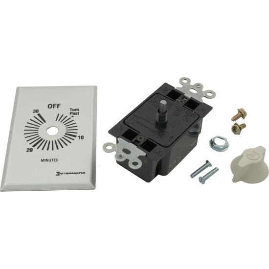 Intermatic Usd Timer 30 Min Without Hold Spring Wound Countdown Timer - FF30MC