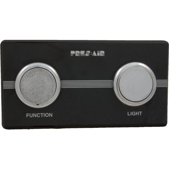 Senasys Surface Mount 2 Button Kit Chrome Press-Air Trol - PB318BC2