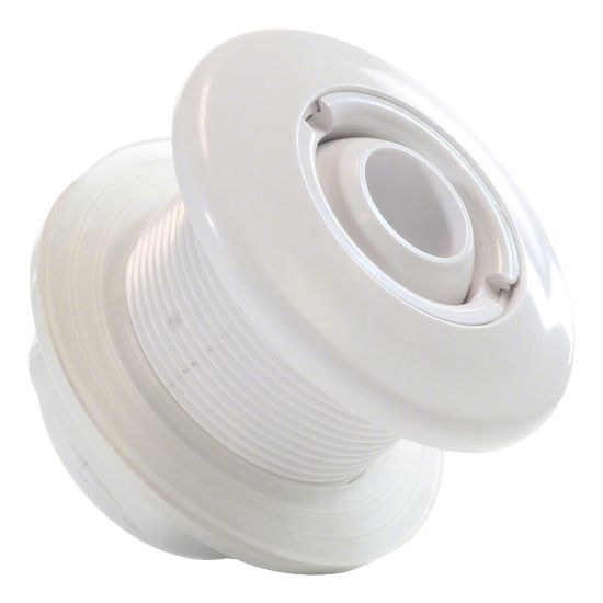 Aquastar Pool Products Inc. Large Ext 2-Inch Ret Fitting W/ Gskt Nut For Vinyl Or Steel White - 1020F101