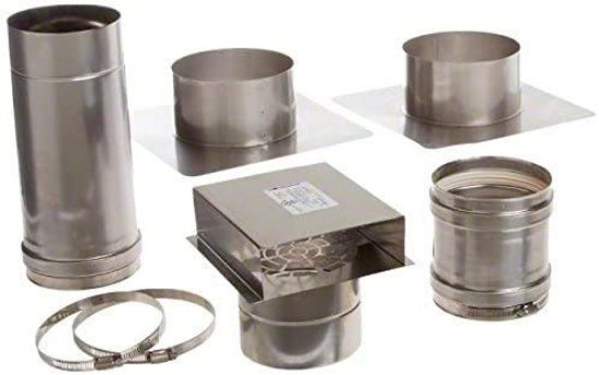 Zodiac Vent Accessory Kit 8In Lxi 400 Vertical To Horizontal Venting - R0484408