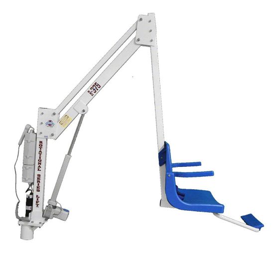 Global Pool Products Global R-375 Rotational Series Handicap Lift W/ Round Anchor - R375RA