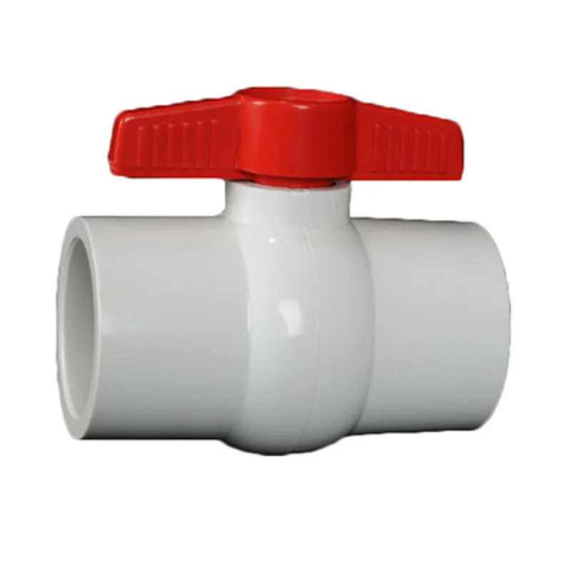 1 1/2" PVC Compact Ball Valve SOC | QVC1015SSEW