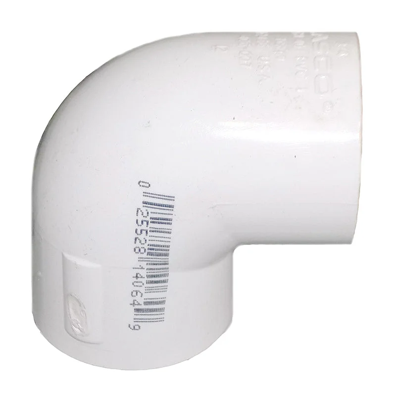 1-1/2" Sch 40 PVC 90 Elbow Soc 406-015
