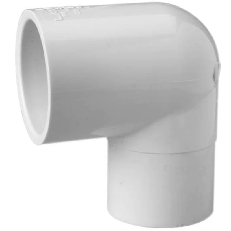 1-1/4" Sch 40 PVC 90 Street Elbow - Spig x Soc 409-012
