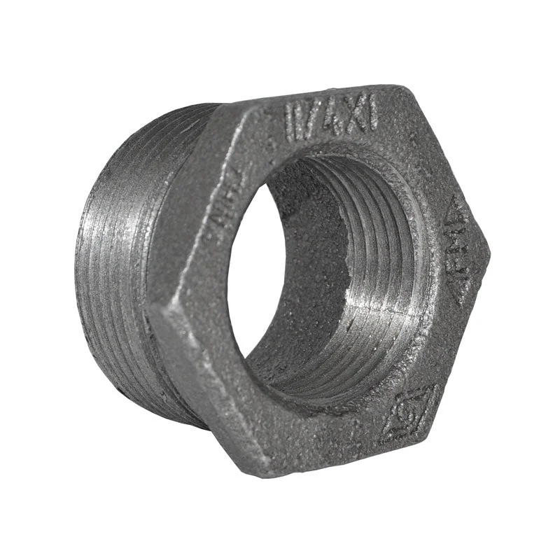 1-1/4" x 1" Black Malleable Iron Hex Bushing (BMB1141 / 35132)