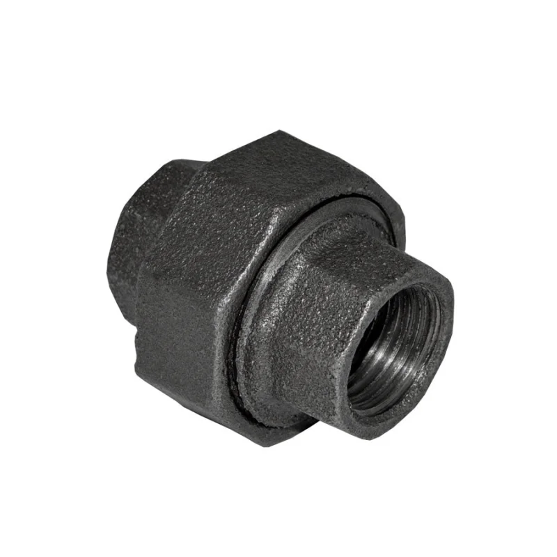 1/2" Black Iron Union - FPT x FPT (BMU12 / 35104)