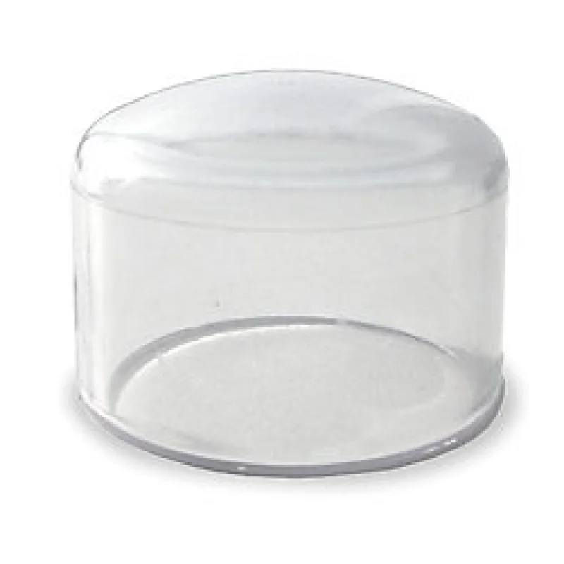 1/2" Clear PVC Cap 447-005L