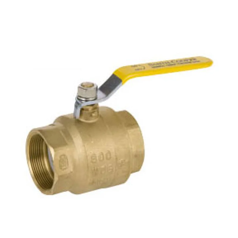 1/2" Watts Lead-Free Brass Ball Valve - Threaded