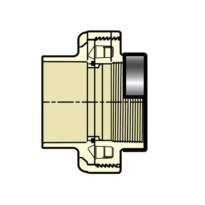 1" CTS CPVC Union Special Reinforced 4199-010SR
