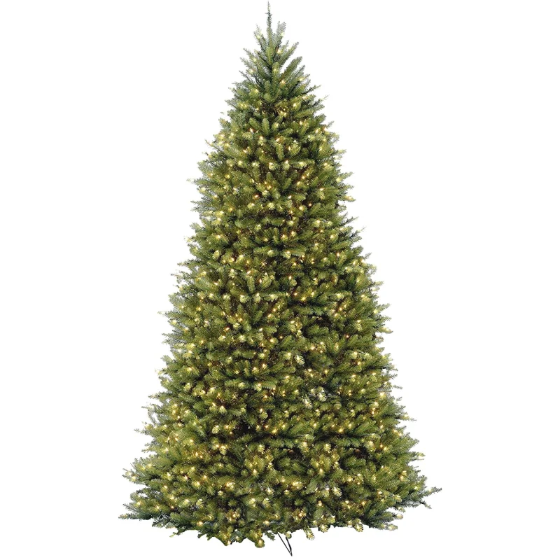 10' New Carrington Instant Lite Pole Pre-Lit Artificial Christmas Tree Clear Incandescent