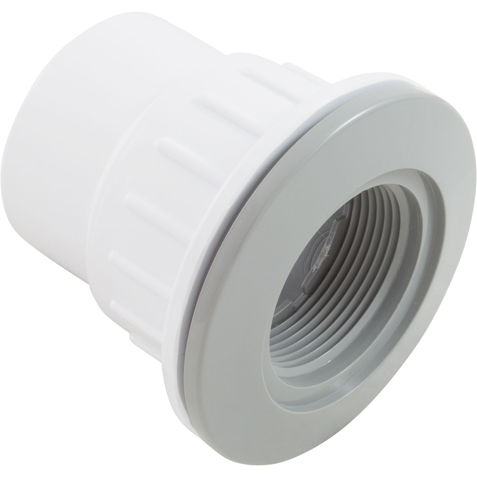 Wall Return Fitting, CMP, 1-1/2"s x 2"spg x 1-1/2"fpt, FG, Gry