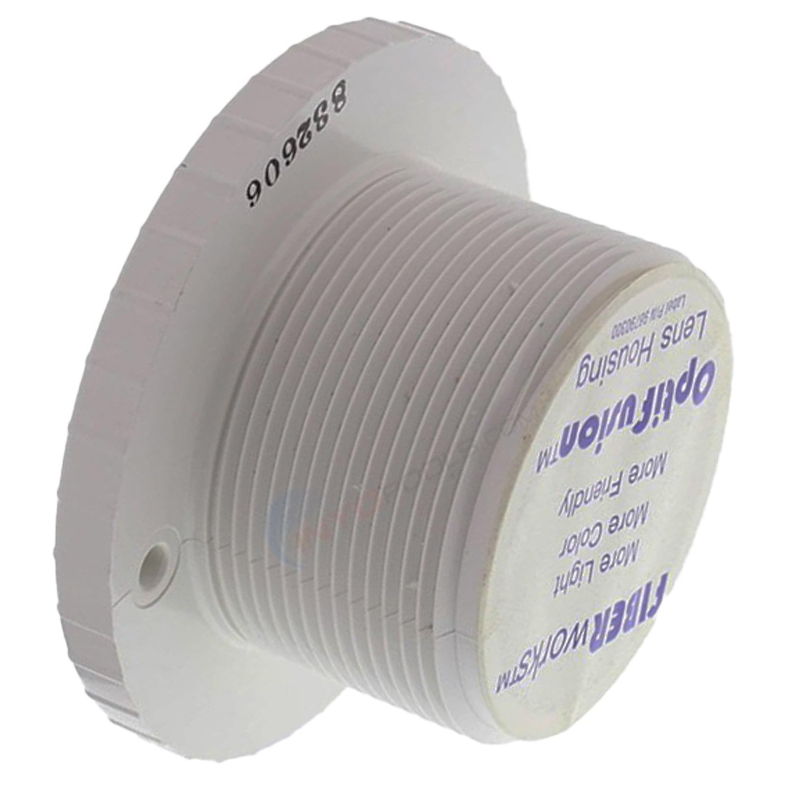 Lens Housing, Pentair Fiberworks, 1-1/2"s, Gunite, White