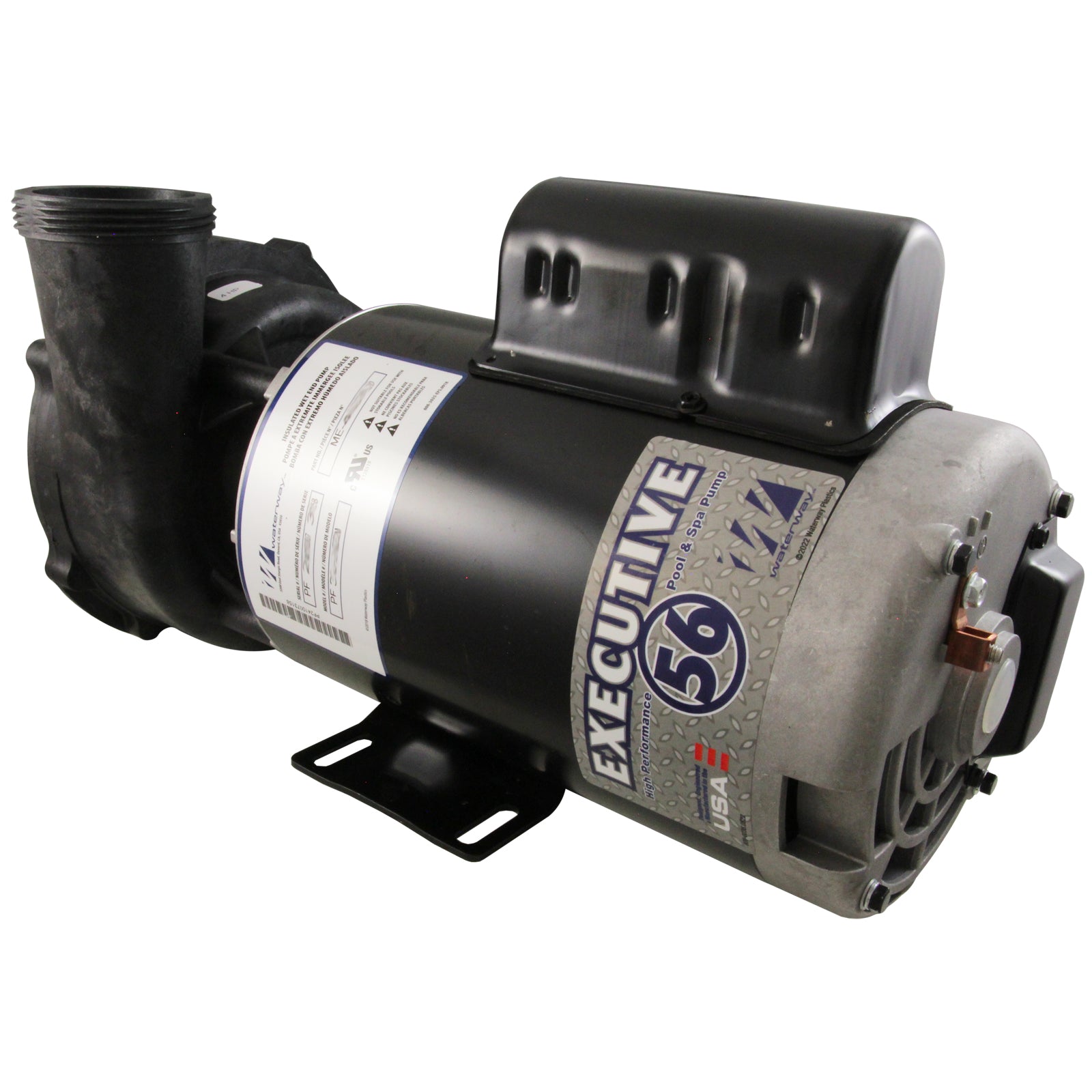 Pump, WW Executive, 3.0hp, 230V, 2-Spd, 56Fr, 2", 8ft Cord