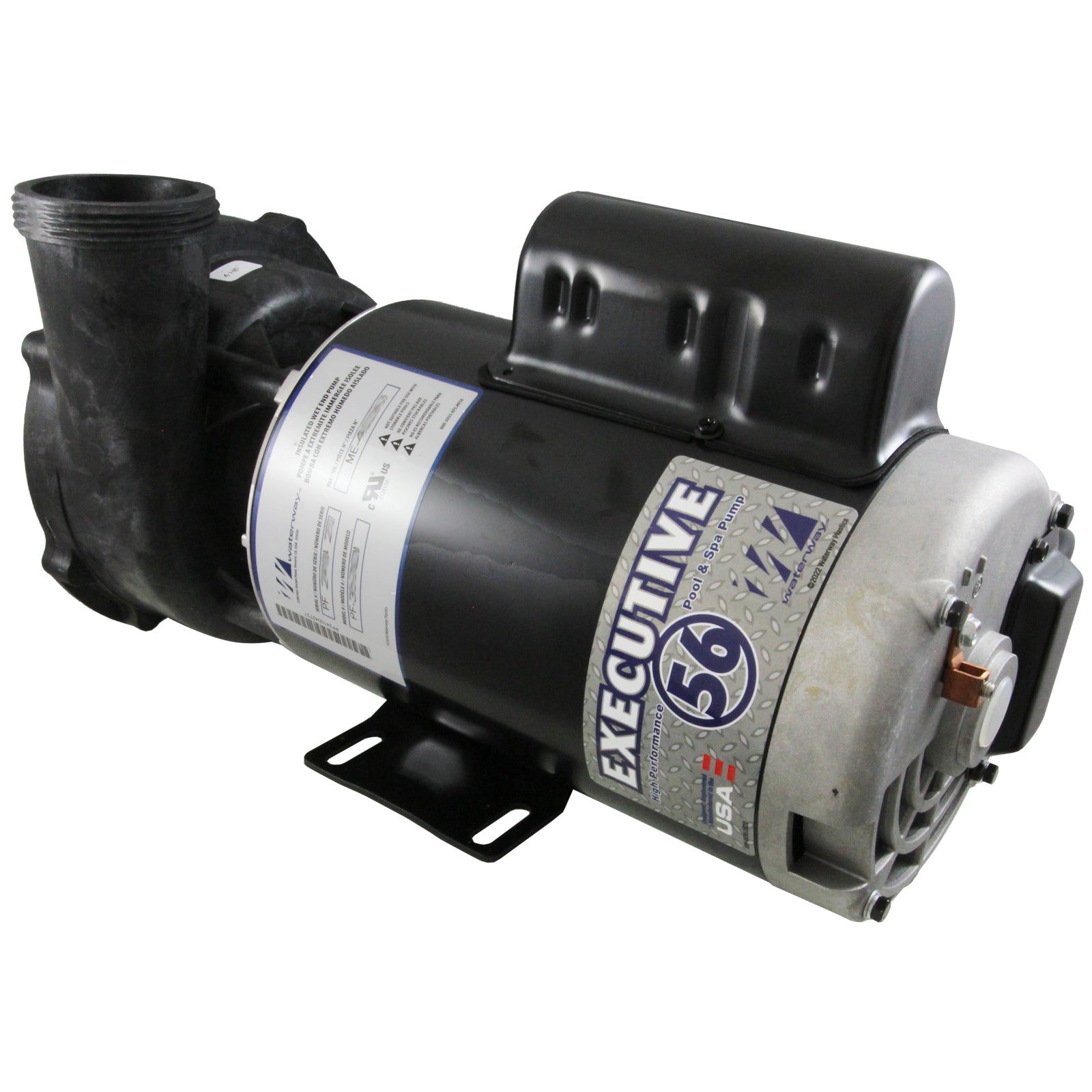 Pump, WW Executive, 3.0hp, 230V, 2-Spd, 56Fr, 2-1/2", 8ft Cord