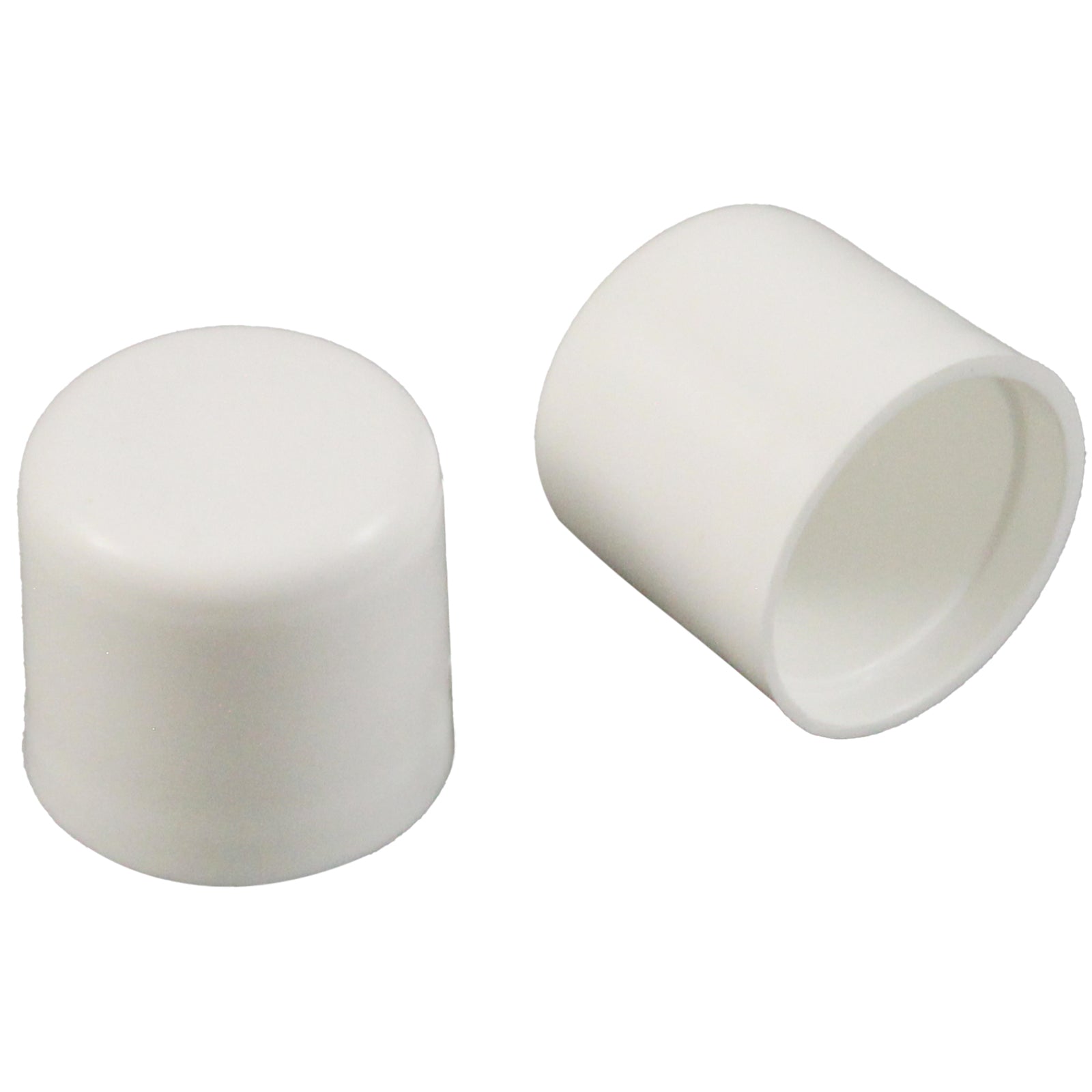 Nut Cap, SR Smith, 1/2", Plastic, White