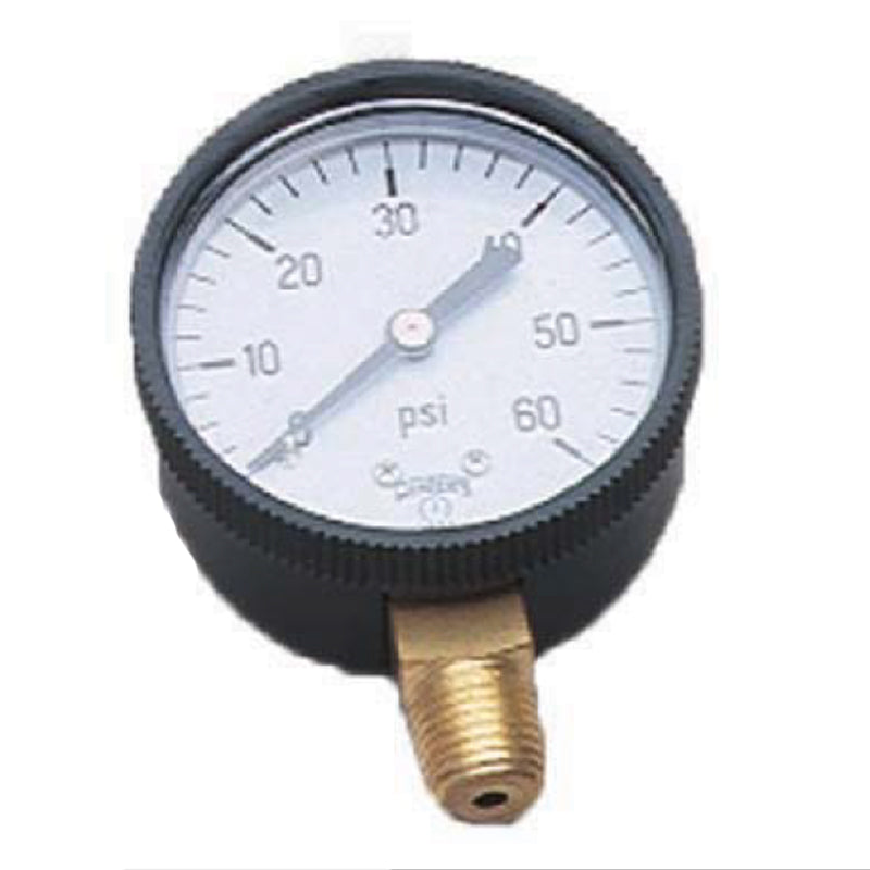 Pressure Gauge, 1/4in Lower Mount, 80-845