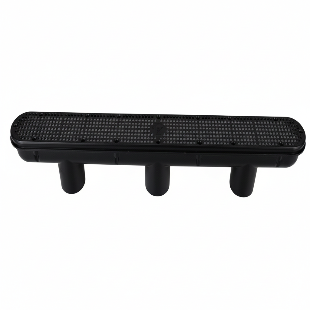 32in Channel Drain & Sump, Black, 3 Ports, 25506-324-000
