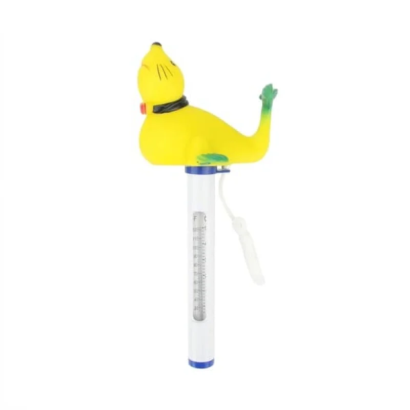 11083E Pooline Floating Sea Lion Pool & Spa Thermometer