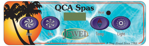 Overlay QCA Spas Jewel Series VS500 Control Panel 11486 11486-Q