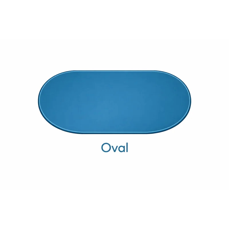 12 x 18 ft Oval Semi Inground Pool Complete Package