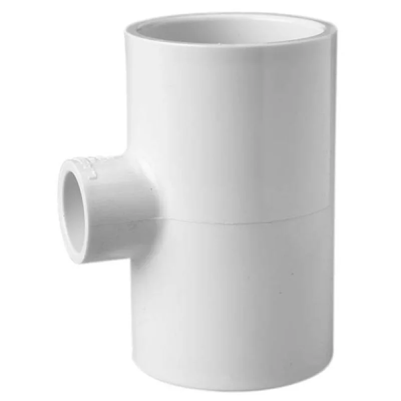 12" x 2-1/2" Sch 40 PVC Reducing Tee Soc 401-662