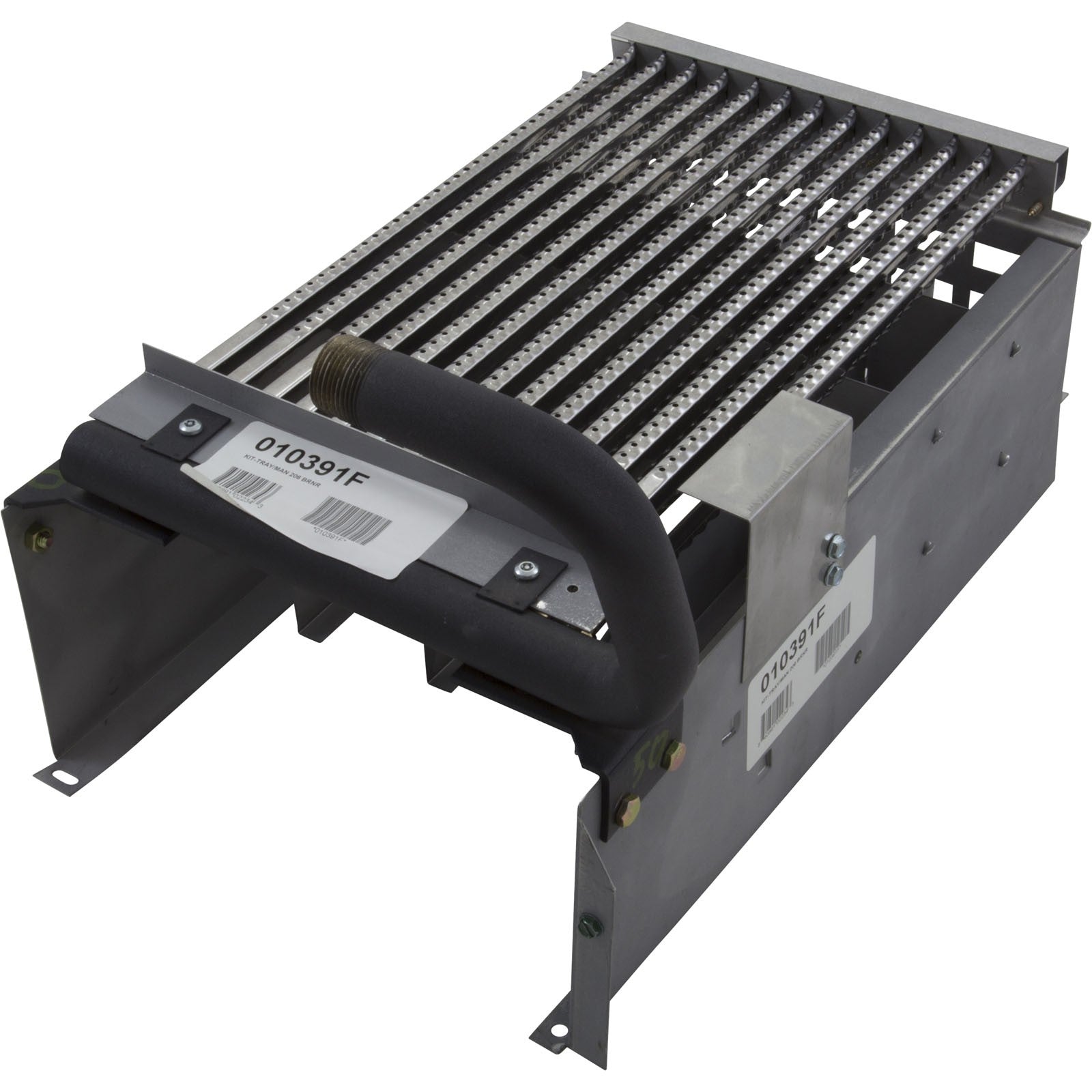 Burner Tray, Raypak Model 206A, with Burner, Sea Level : 010391F