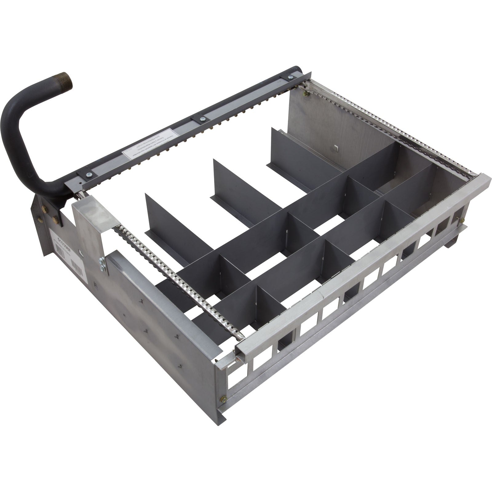Burner Tray, Raypak Model 406A, with out Burner, Sea Level : 010398F