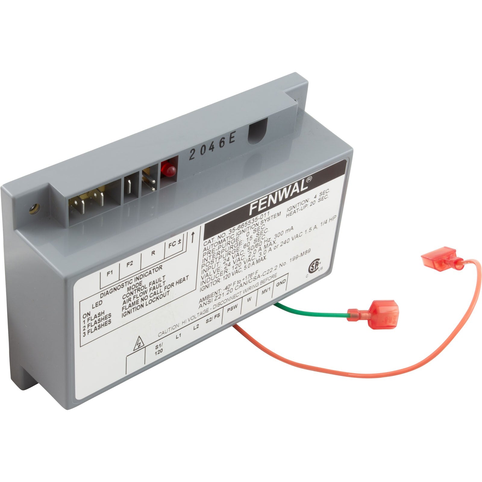 Ignition Module, Lochinvar EnergyRite Heaters : 100167907