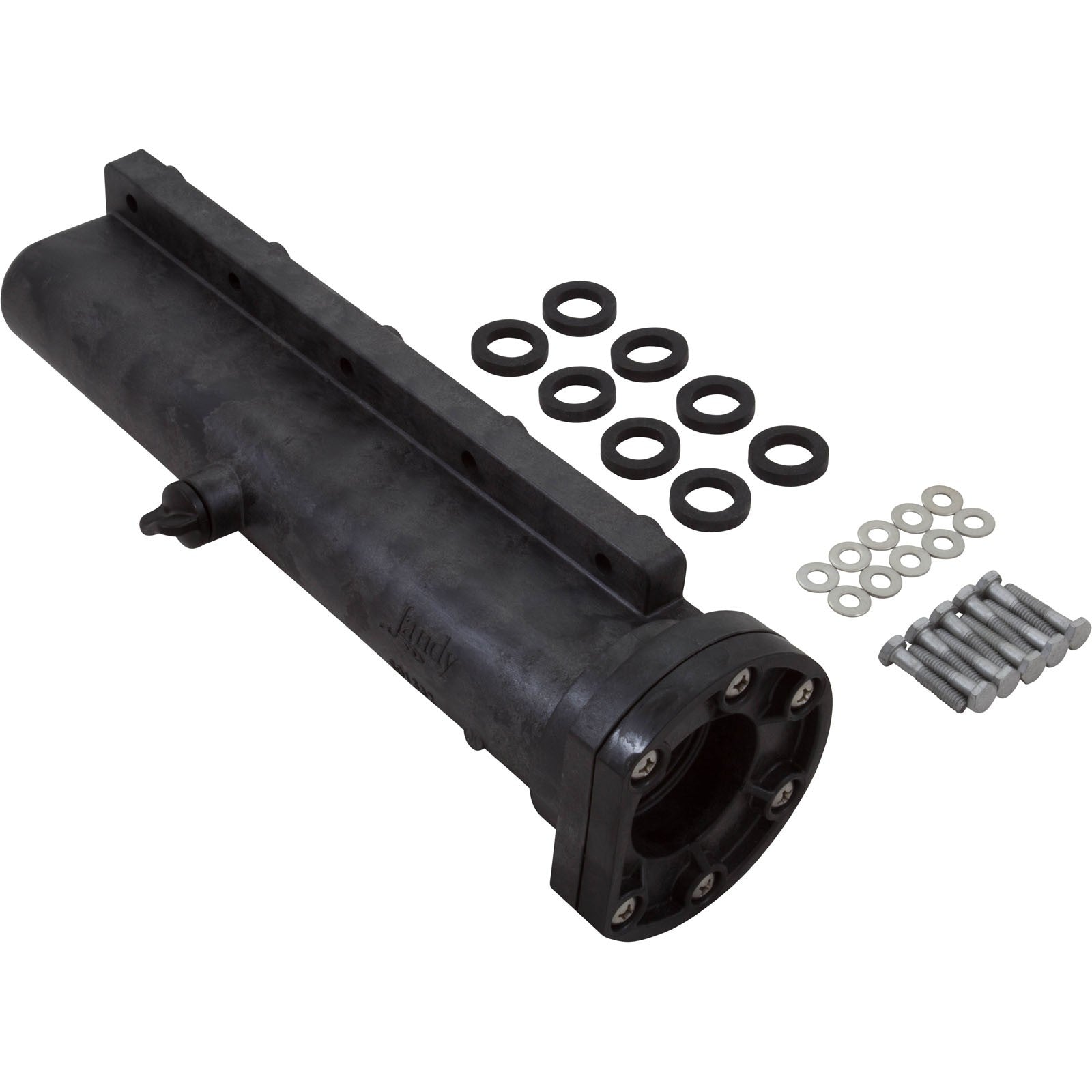 Rear Header, Zodiac Jandy LRZE/LRZM/LXi, with Hardware : R0454200