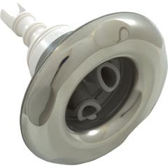 Jet Intl, WW Poly Storm, 4"fd, Twin Roto, Smth Scall, SS/Gry, Thd : 229-5537S