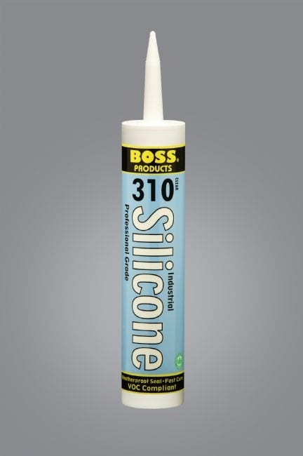 Boss Clear Silicone Sealant 10.3 oz