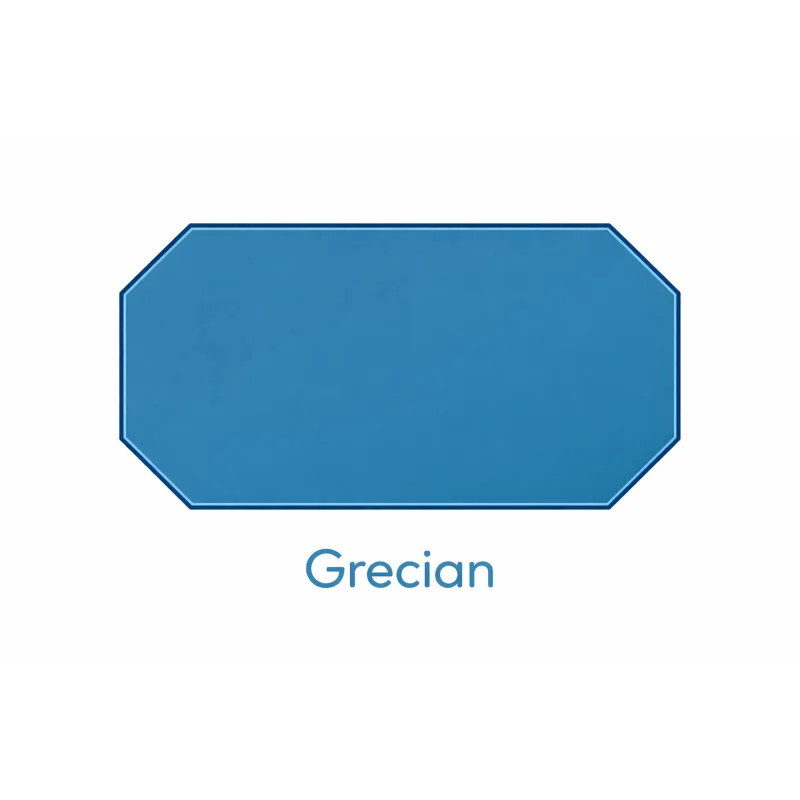 15 x 30 ft Grecian Semi Inground Pool Complete Package