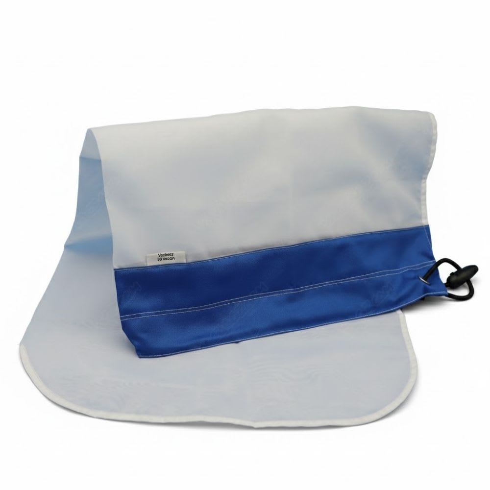 VacBagz 80 Micron Fine Debris Pool Vac Bag, 15" Neck, 22" Length, fits Hammerhead, PowerVac, Riptide Vacuums