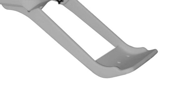 MultiLift Series Footrest with Hardware - Gray Mist