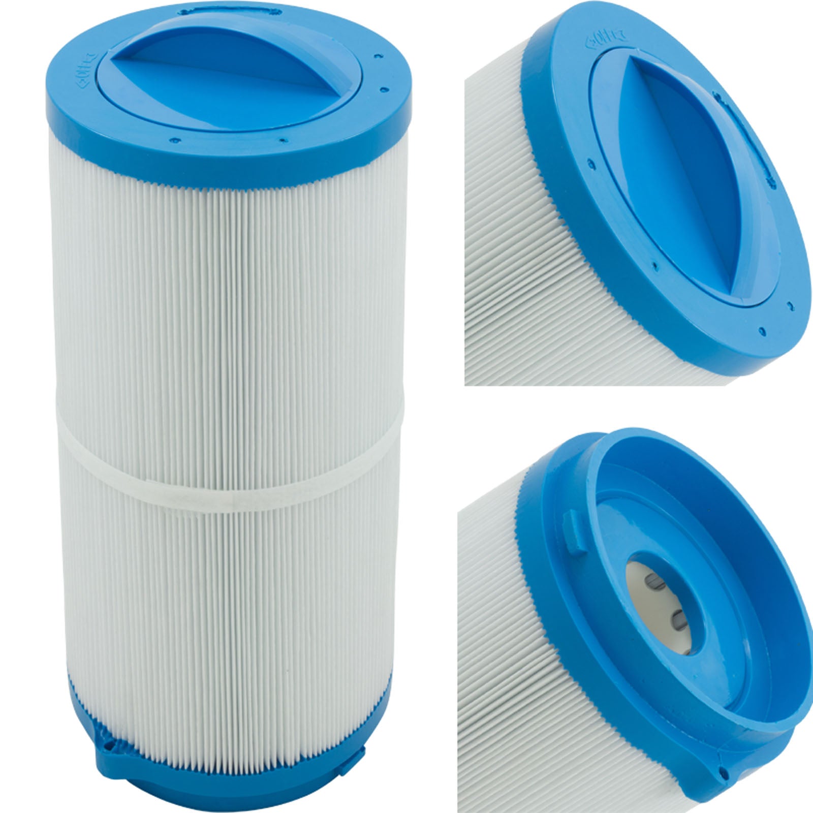 Filter Cartridge Replacement 50sqft 6" x 12" Rem Cap Open Btm 3 oz w/Lock Tabs