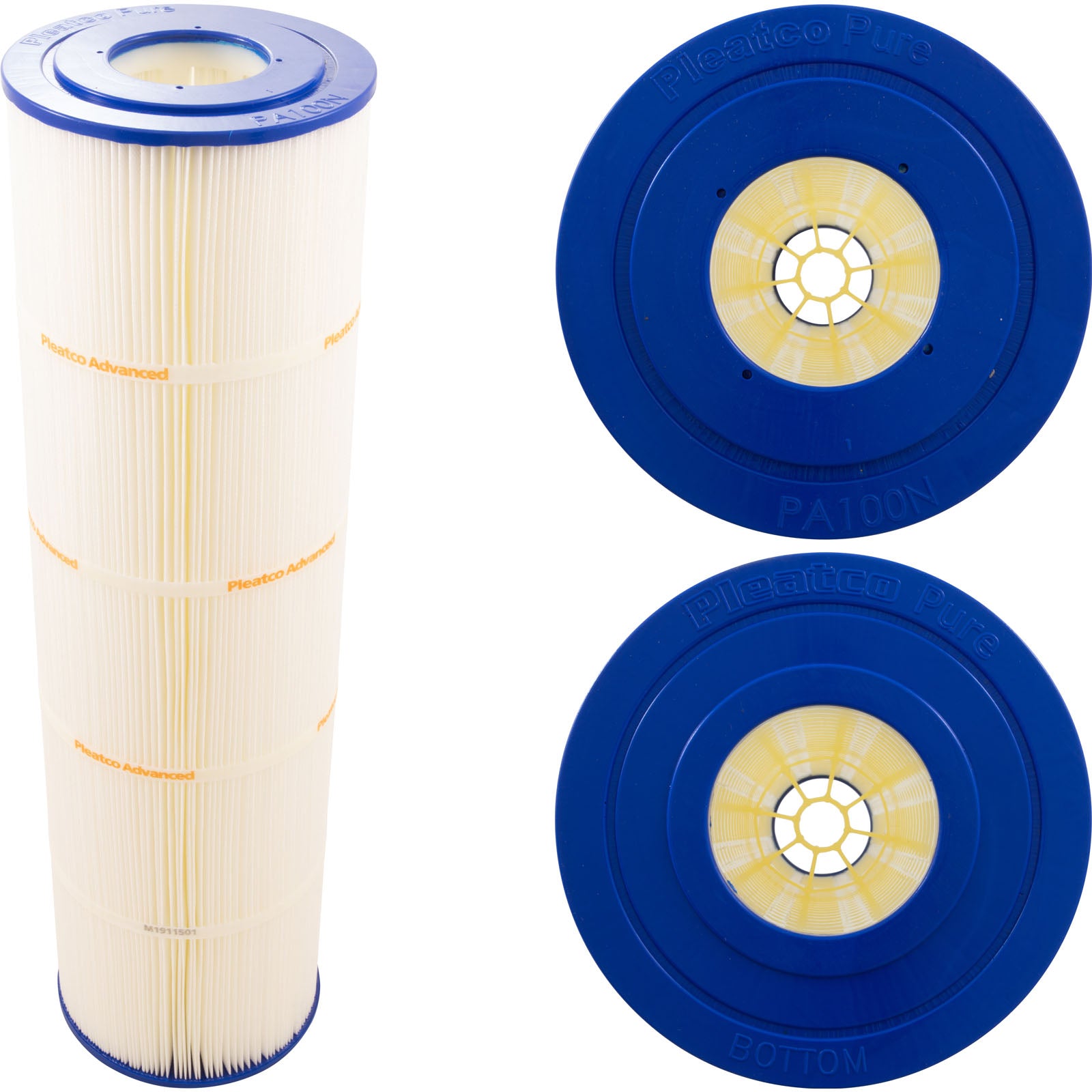 Cartridge, 100sqft, 3"ot, 3"ob, 7", 25-1/2"L, 4oz