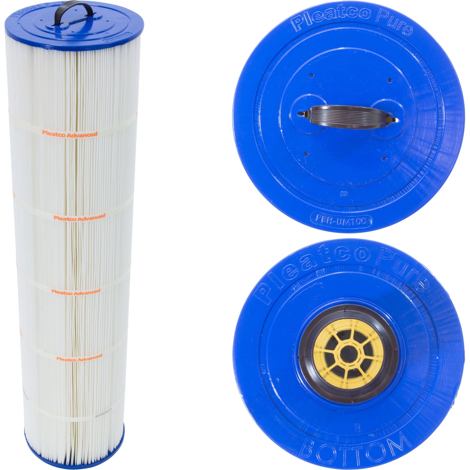Cartridge, 100sqft, ht,2" Black S fitting b,7",29-3/8"L,4oz