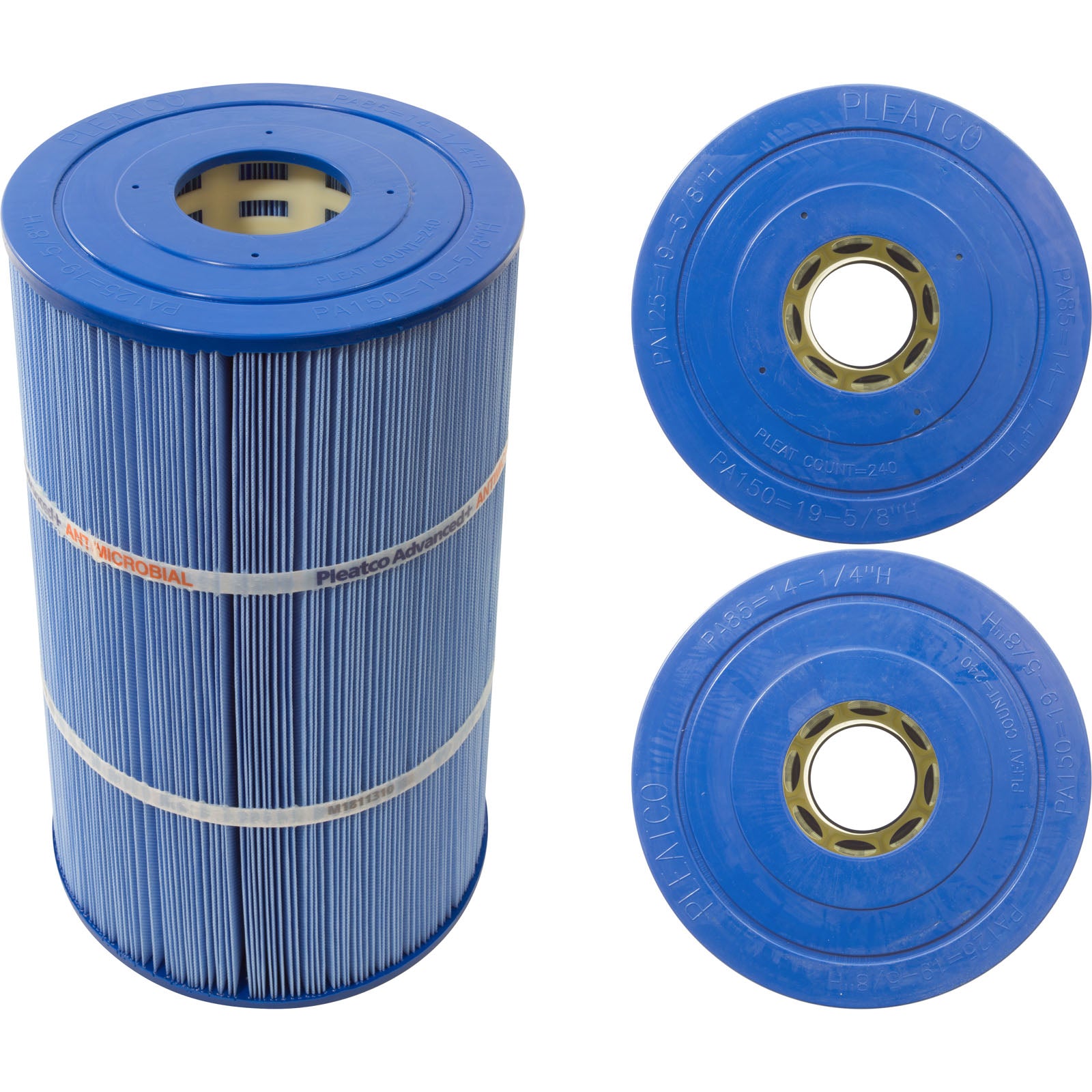 Cartridge, 85sqft, 3"ot, 3"ob, 8-15/16", 14-3/16"L, 4oz