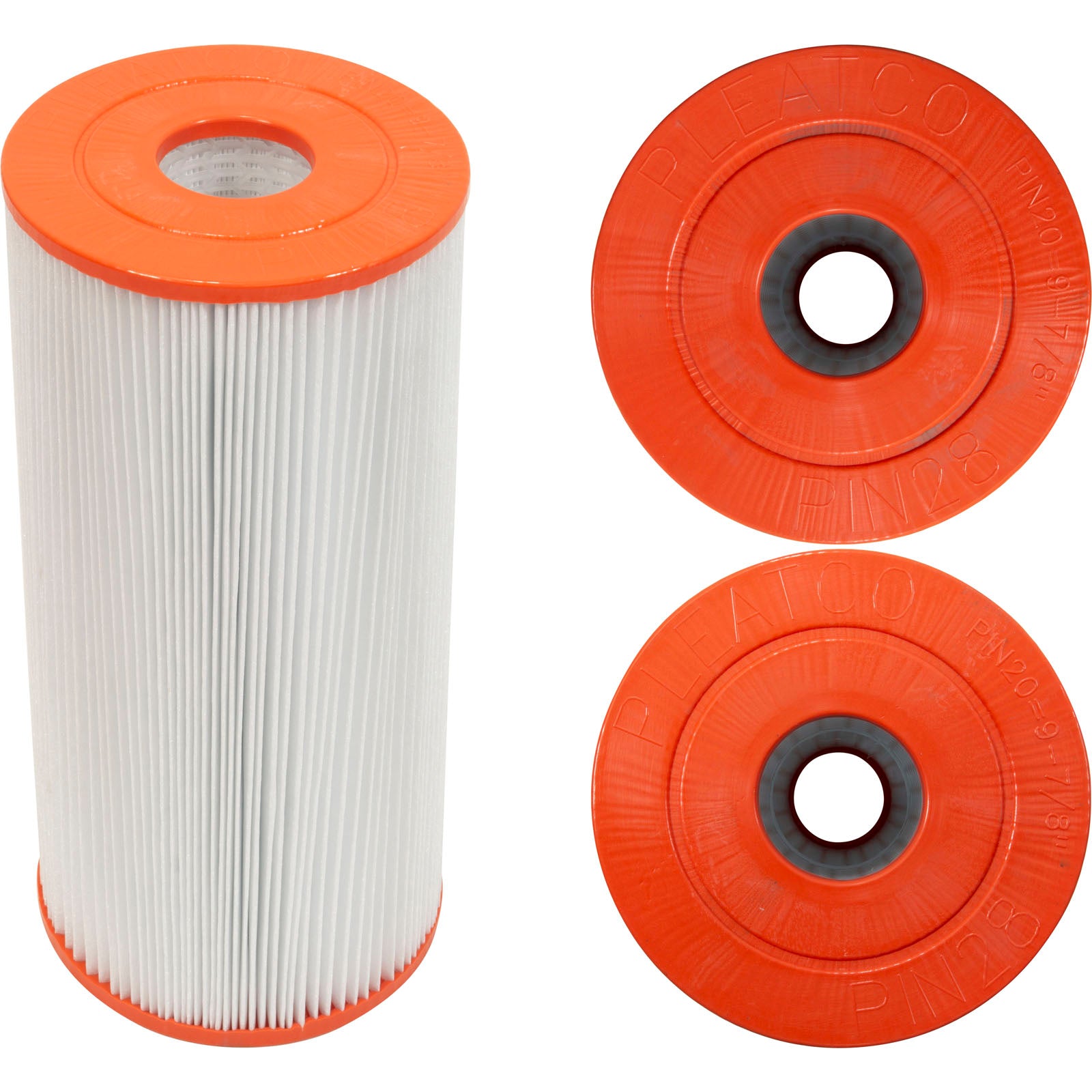 Filter Cartridge Replacement 30sqft 2"ot 2"ob 5-7/8" 12-3/16"L 4oz