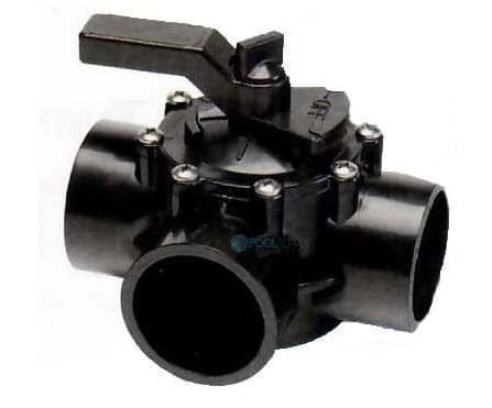 Ocean Blue Lube Free Three-Way Valve 2" x 2.5", 176206